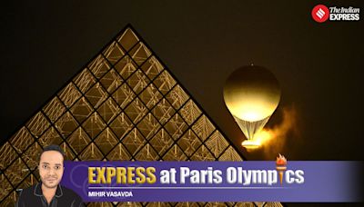 40 LED lights, a cloud of water-vapour for illumination, 200 high-pressure misting nozzles: How flying cauldron of Paris Olympics is lit up