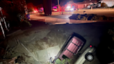 Las Cruces sinkhole swallows 2 cars, displaces several residents