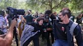 USF student protesters detained at pro-Palestinian campus rally