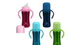 Stainless Steel Sippy Cups Recalled Over Concerns of Potential Lead Poisoning