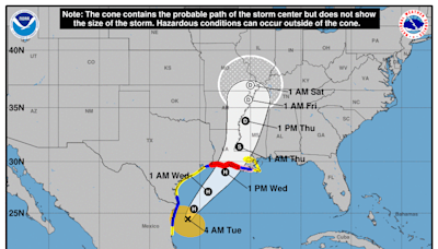 Tropical Storm Francine expected to become hurricane before making landfall in Louisiana