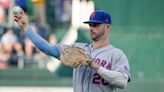 Pete Alonso apologizes for throwing first hit ball into stands: 'I feel like a piece of crap'