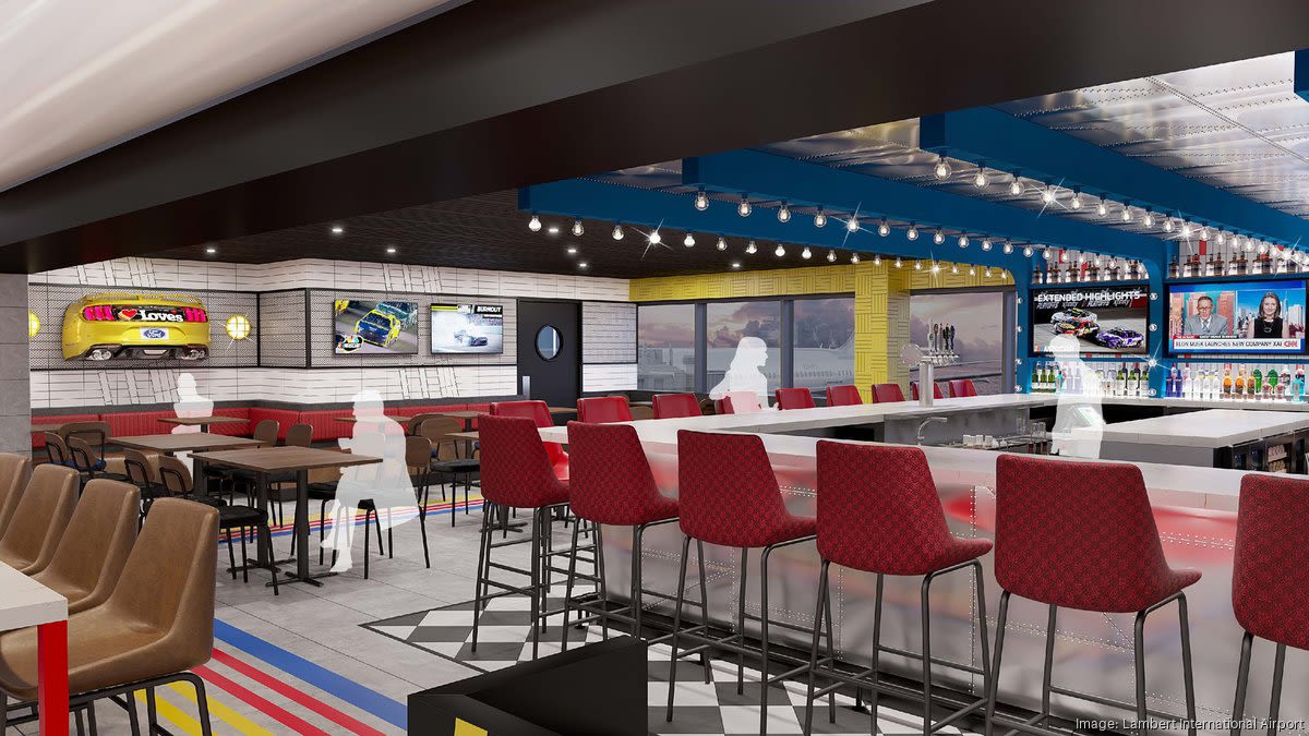 NASCAR's return to restaurants opens at airport - St. Louis Business Journal