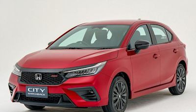 Honda 入門掀背 City 小改款新登場！RS運動版同步現身 油電加持超省油 - 自由電子報汽車頻道