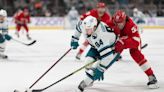 Moritz Seider finally scores as Detroit Red Wings chomp San Jose Sharks, 7-4, to end skid