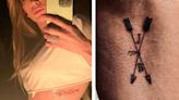 Celebrity couples who are tattooed for each other after JLo shows off her only tattoo to Ben Affleck