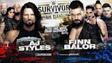 Finn Balor vs. AJ Styles Announced For WWE Survivor Series