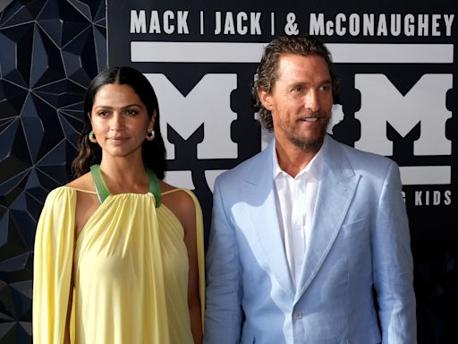 Matthew and Camila McConaughey go pantless again to promote tequila brand