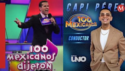 Capi Pérez será el conductor de la nueva versión de '100 Mexicanos Dijeron' ¡Adiós Marco Antonio Regil!