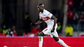 MRI scan to determine injury of Guinea and Stuttgart forward Guirassy