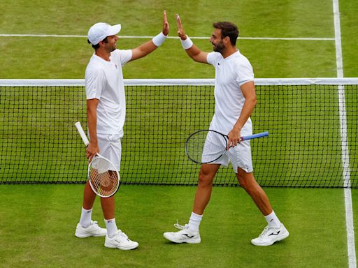 Horacio Zeballos, Andrés Molteni y Machi González, los doblistas argentinos se potencian en Wimbledon y jugarán los cuartos de final