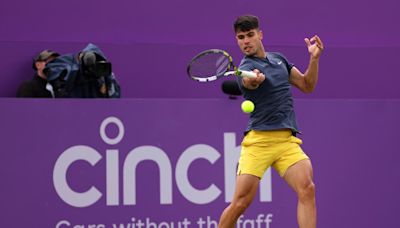 Alcaraz - Draper: dónde ver por TV y horario del partido del ATP 500 de Queen's 2024 de octavos de final de tenis