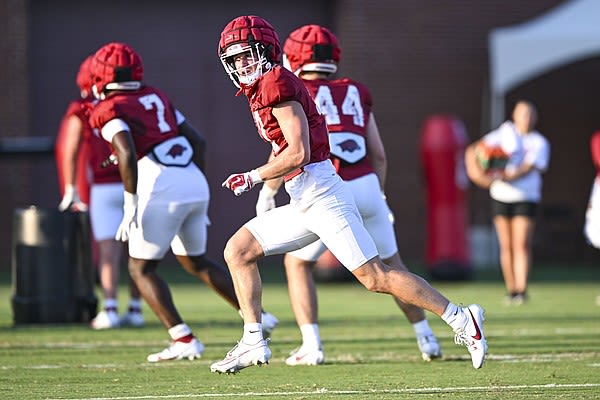 Arkansas secondary banged up | Northwest Arkansas Democrat-Gazette