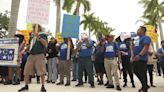 Florida farmworkers protest new law banning local water, heat break requirements for outdoor workers