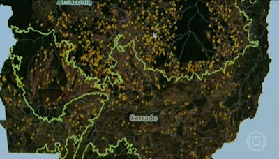 MT registra maior número de focos de incêndio do país pelo 2° mês seguido