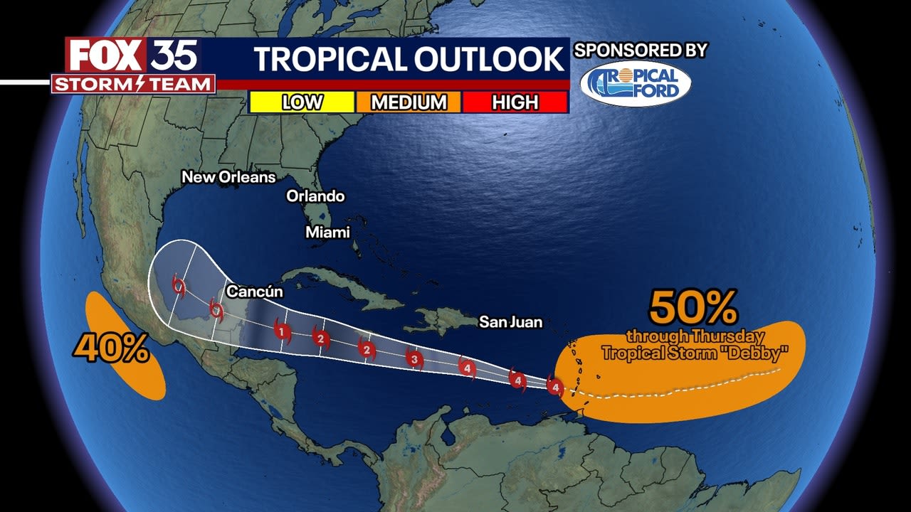 Tropical depression could form behind Hurricane Beryl in Atlantic, NHC says: Could it impact Florida?