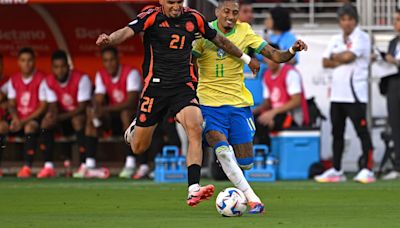En imágenes: Colombia empata ante Brasil en intenso partido