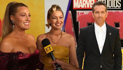 Blake Lively and Gigi Hadid Reveal Ryan Reynolds Loves Being Part of Girls' Night (Exclusive)