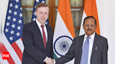 Doval, Sullivan discuss issues amid US concern over PM Modi's Russia visit | India News - Times of India