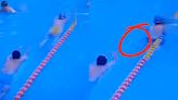 Chinese internet panics as clueless man swims toward poop ejected by another man in pool