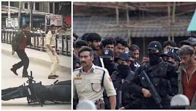 Ajay Devgn and Jackie Shroff engage in a choreographed fistfight on sets of Singham Again in Srinagar. Watch leaked video