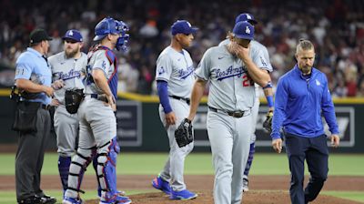 Dodgers' Postseason Rotation Takes Yet Another Hit as NLDS Nears