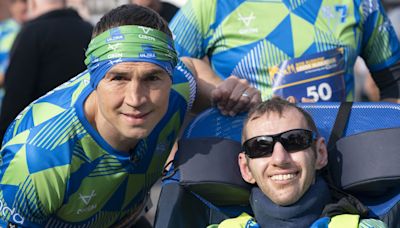 Kevin Sinfield joins William in paying tribute to ‘wonderful friend’ Rob Burrow