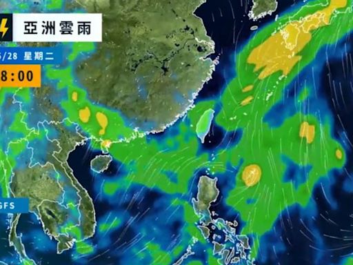 本週鋒面南北擺盪！明這時段慎防「大雨以上等級」降雨 週末天氣曝光