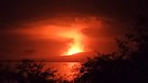 Volcano on uninhabited Galapagos island erupts, sends lava flowing to sea