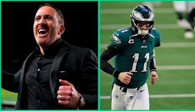 What did the Philadelphia Eagles get back for the Carson Wentz trade?