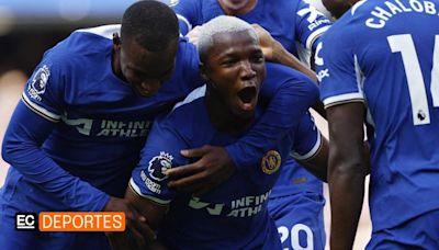 Gol de Moisés Caicedo marca récord en la Premier League