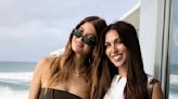 Married At First Sight's Sara Mesa and Lauren Dunn at Bondi Icebergs