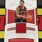 高價盒球衣卡2019-20 Panini National Treasures Jersey Wendell Carter Jr 限量99張