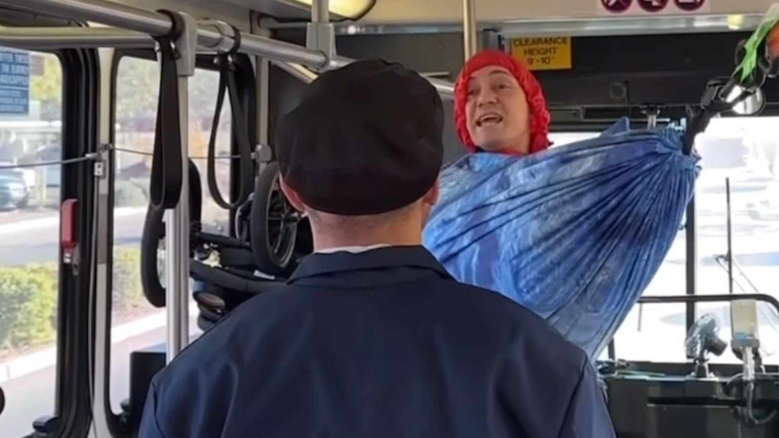 What The Viral Fake Bus Hammock TikTok Says About Staged Videos