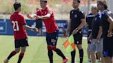 Diego Moreno, sin minutos, y Javi Martínez es el único sustituido en el test de Osasuna ante el Promesas