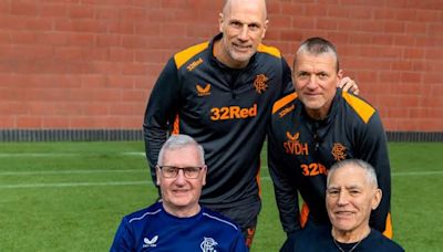 West Lothian Rangers fan who is battling cancer treated to meeting with club idols