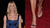 Ivanka Trump Shines In Silver Metallic Sandals in Miami Beach