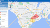Vehicle accident in Hampton causes thousands of outages
