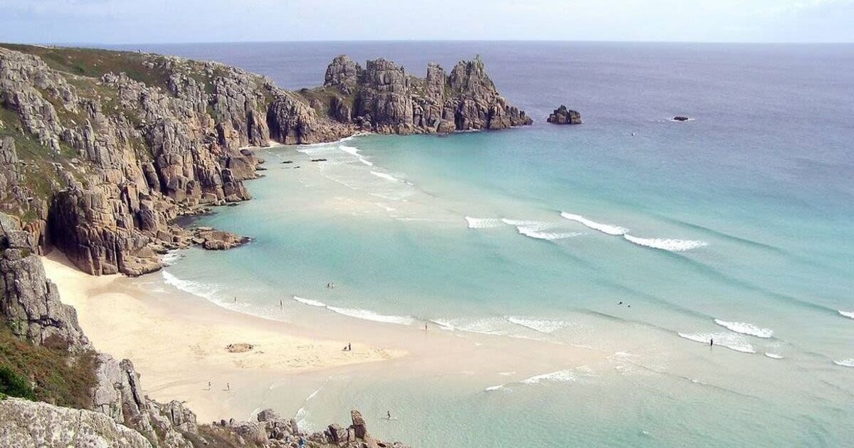 People go wild for UK beach with 'Caribbean-like' sand and crystal-clear waters