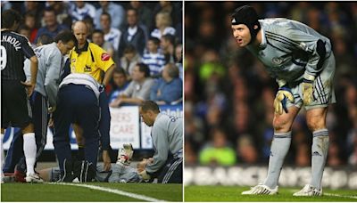 ‘I don’t remember fracturing my skull – the last memory I have is the handshake’ - Petr Cech on horror injury