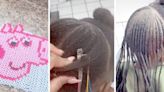 Hairdresser uses beads to give little girl epic Peppa Pig hairstyle: ‘Coolest kid in school’