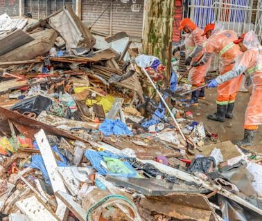 Após novas chuvas e alagamentos, Porto Alegre suspende força-tarefa para limpeza na cidade
