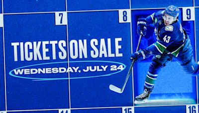 Canucks Announce Single Game Tickets On Sale July 24 | Vancouver Canucks