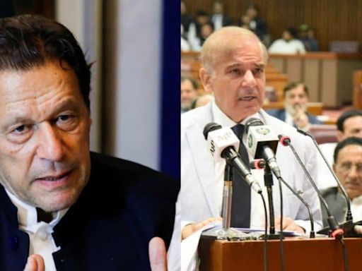 'Let's Sit Down and Talk': Pak PM Shehbaz Sharif Extends Olive Branch To Imran Khan - News18