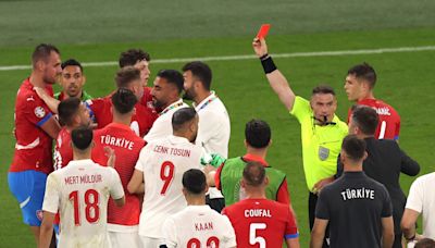 Watch: Turkey and Czech Republic players clash in heated finale to Group F