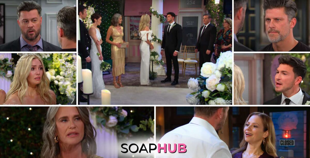 Days of our Lives Spoilers Weekly Video Preview: Drunk and Disarming, Killer Secret, and Duplicitous Bride Exposed