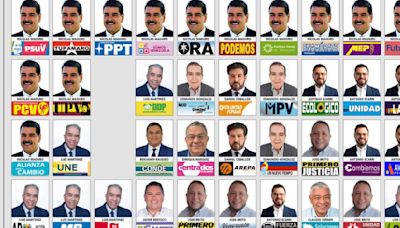 Nicolás Maduro ‘tiene fe’ en su reelección: ¿Por qué su cara aparece 13 veces en la boleta?