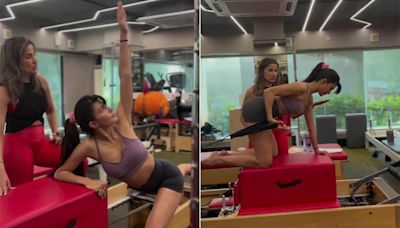 "Sweating And Smiling" Is How Pilates Makes Jacqueliene Fernandez Feel
