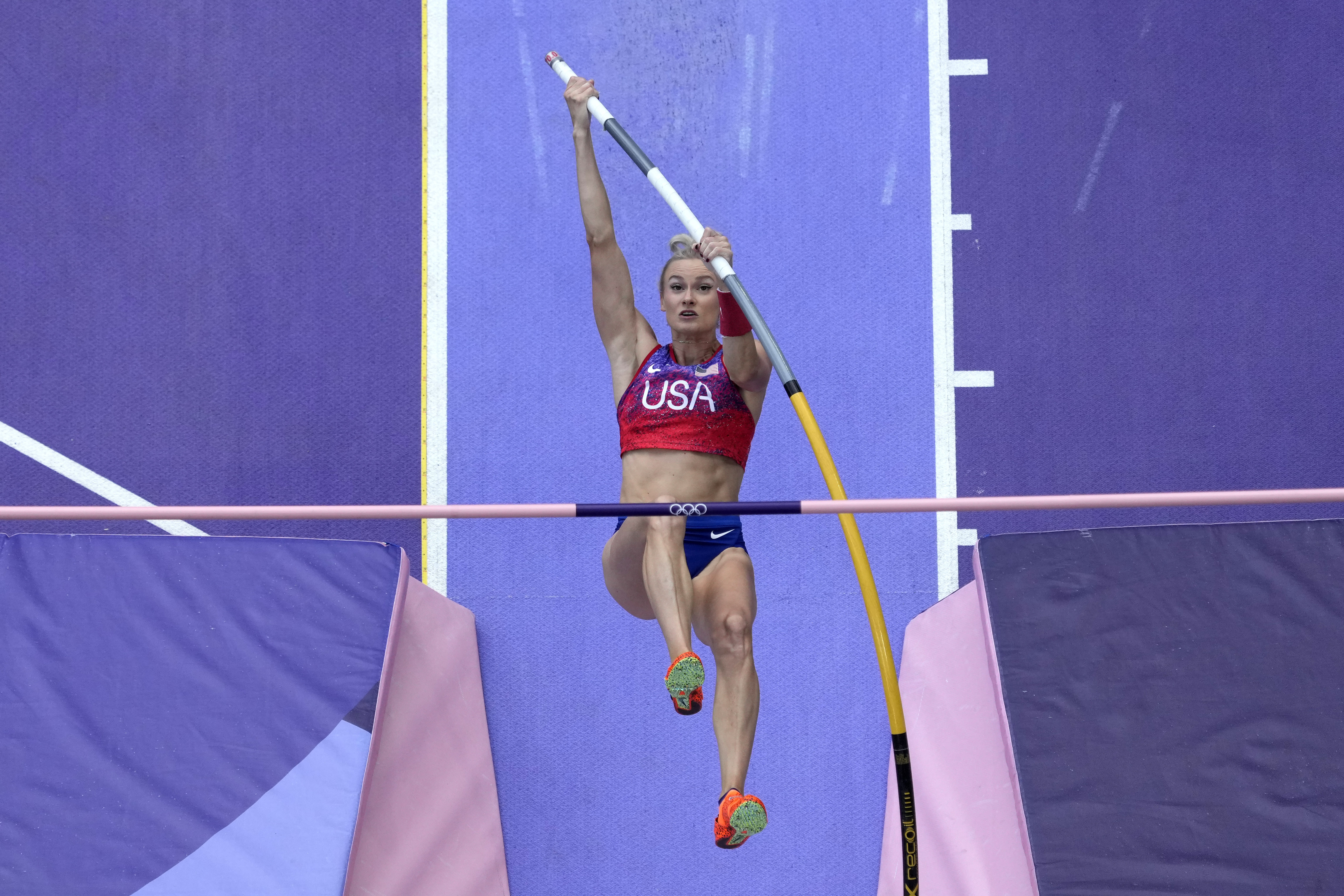 Olympic pole vault: Australia's Nina Kennedy and USA's Katie Moon stage another epic showdown ... with Kennedy prevailing