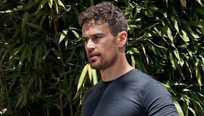 Theo James Hits the Gym for Morning Workout in Venice Beach